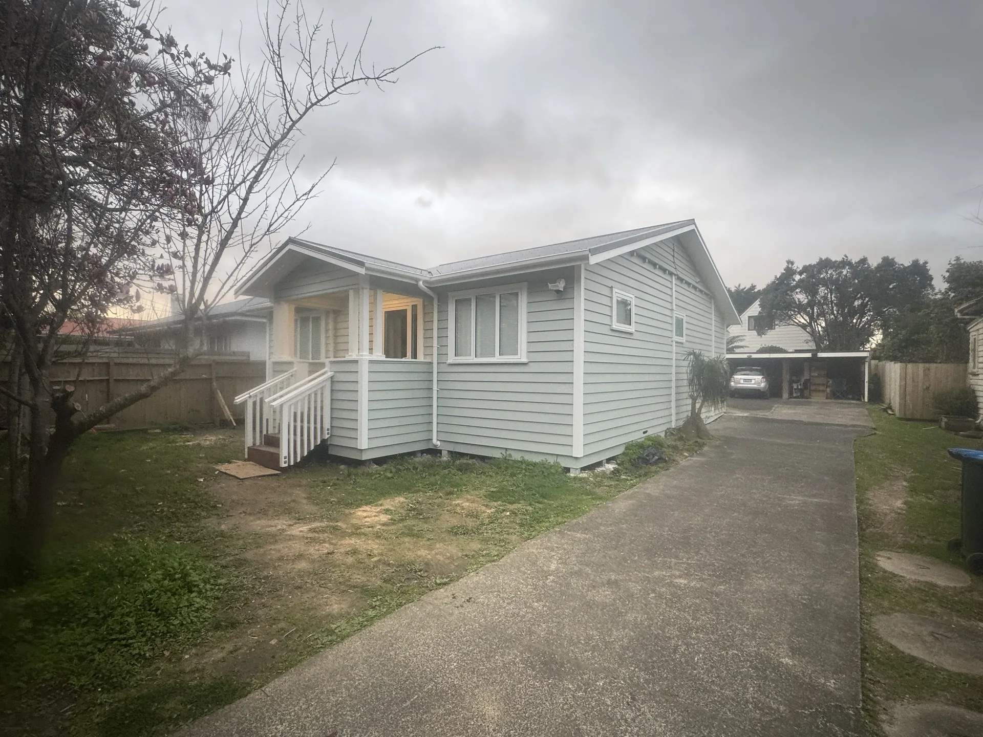 Typical 1960s–80s residential property in Glenfield, Auckland North Shore