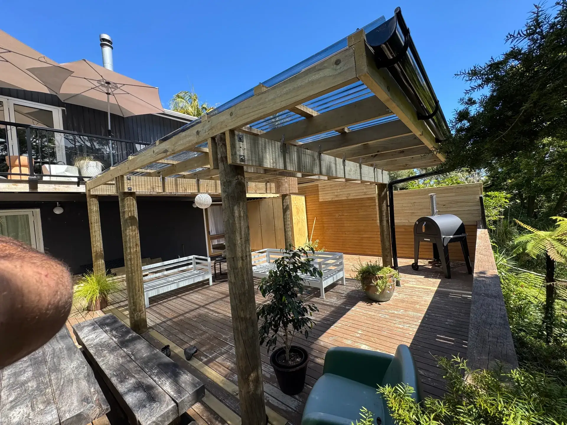 Pergola and deck combination - Auckland